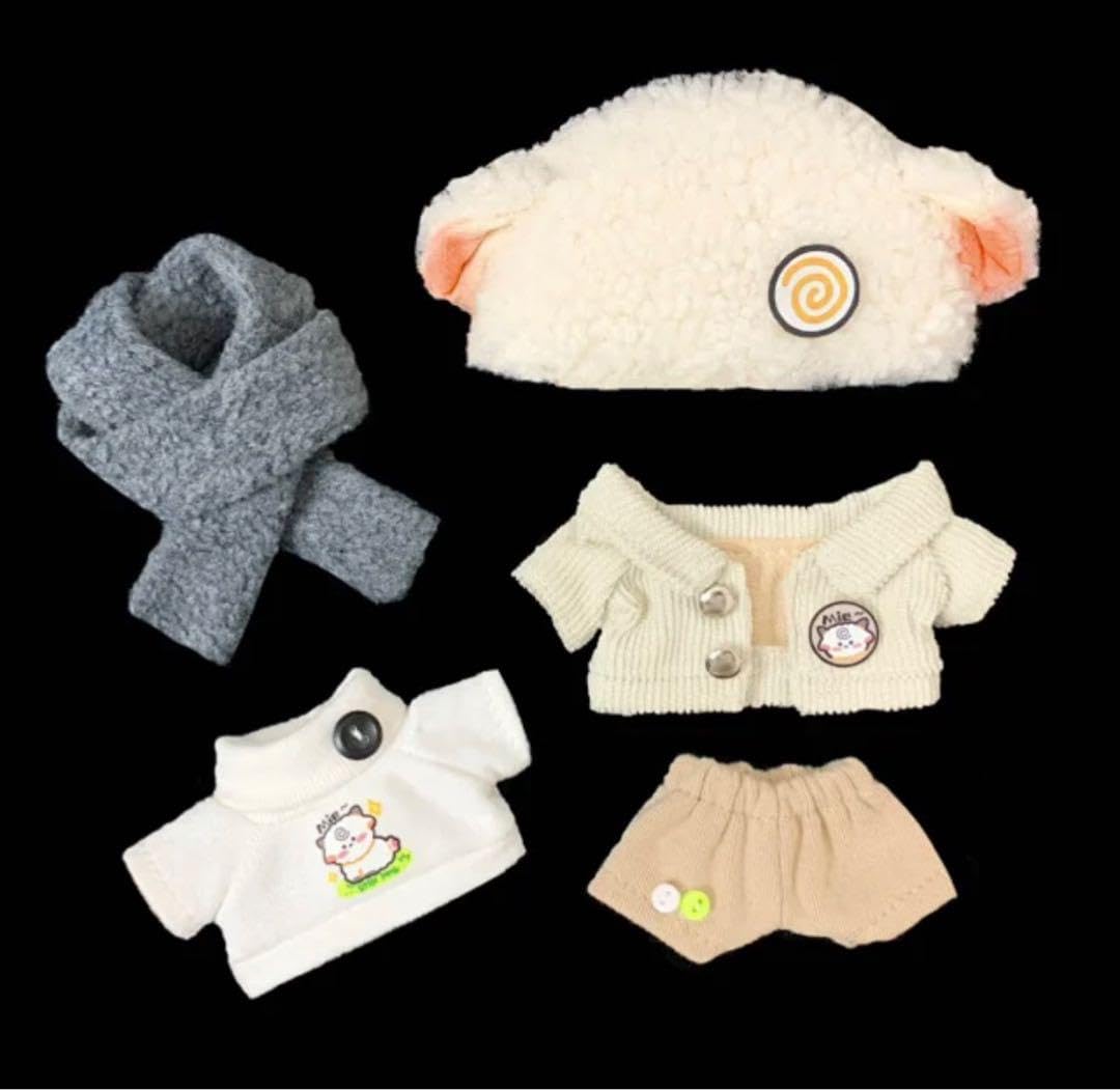 Amazon.co.jp: 無属性 ぬいぐるみ 着せ替え 10cm 服羊 : おもちゃ